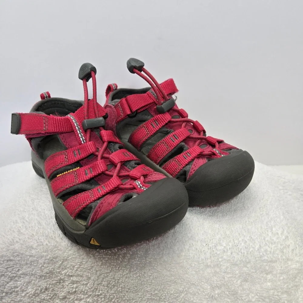 Keen Kids Red and Black Water Shoes